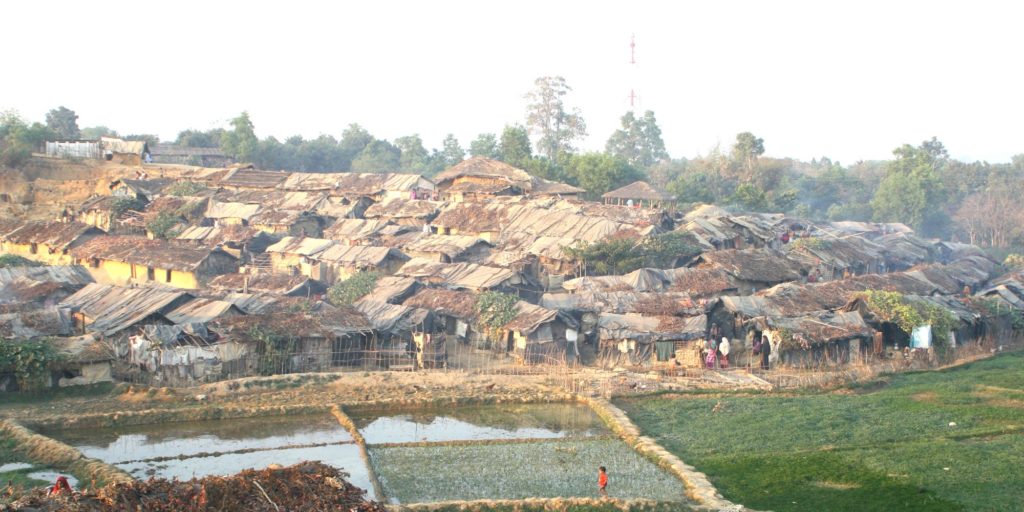 Kutupalong refugee camp in Bangladesh. Image: Maaz Hussain