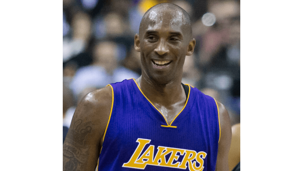 Kobe Bryant of Los Angeles Lakers, 2015. Image: Keith Allison from Hanover, MD, USA.