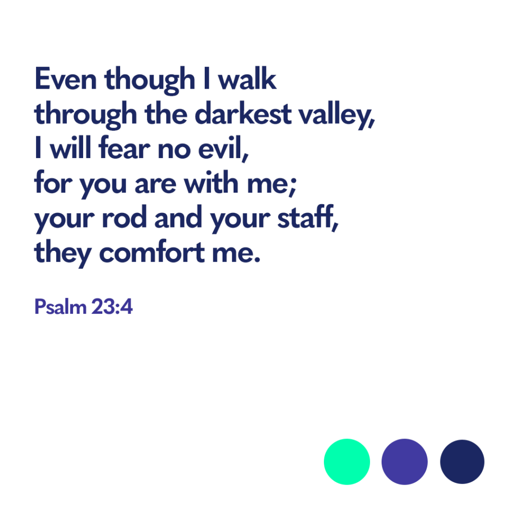 Bible verse Psalm 23:4