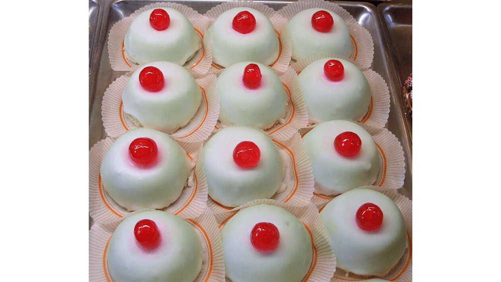 Italian buns traditionally used to celebrate the Feast of St Agatha. Image: Stefano Mortellaro from Catania, Italy/ Flickr