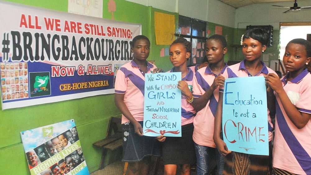 Nigerian girls kindapped Boko Haram