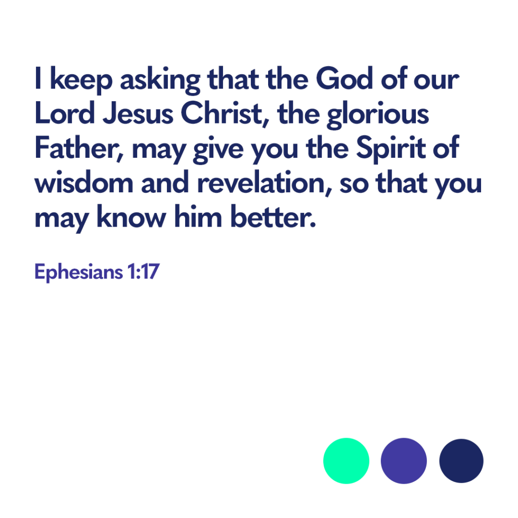 Bible verse Ephesians 1:17