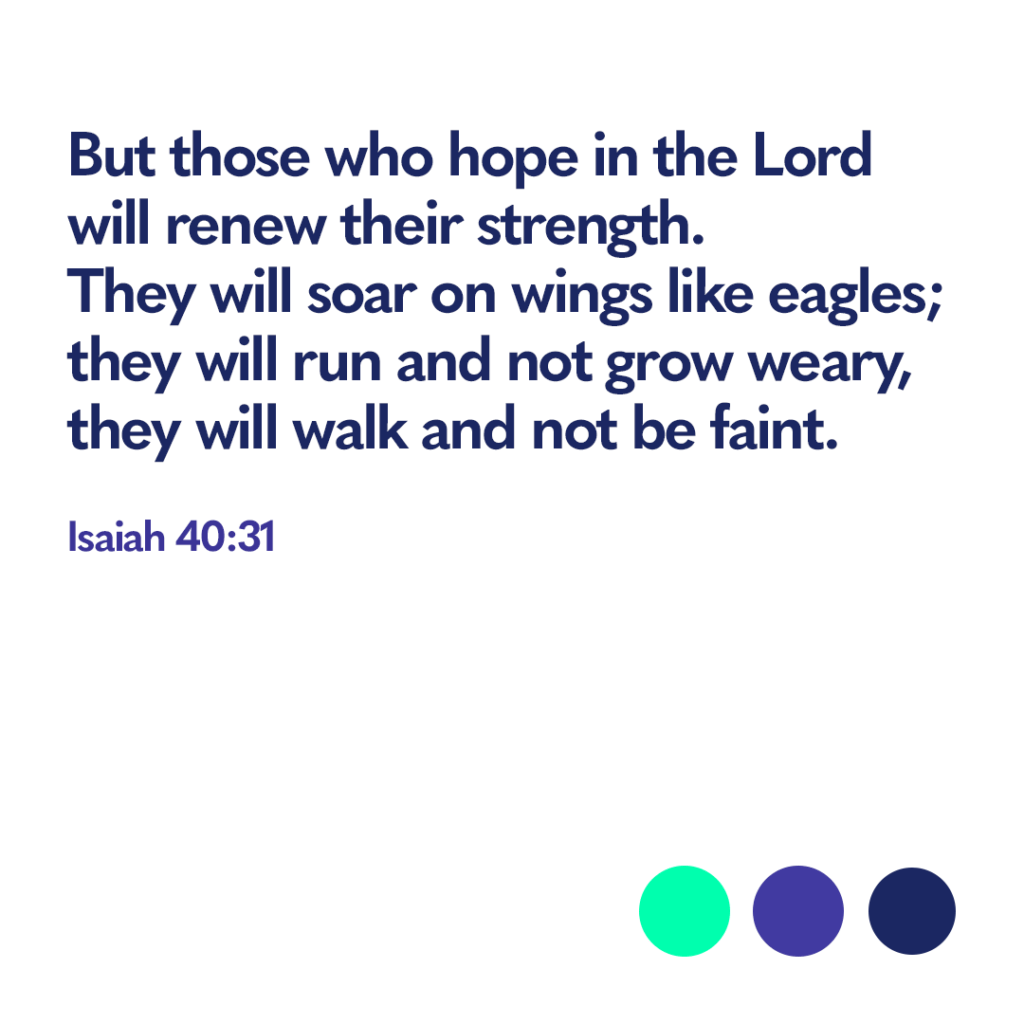 Bible verse Isaiah 40:31