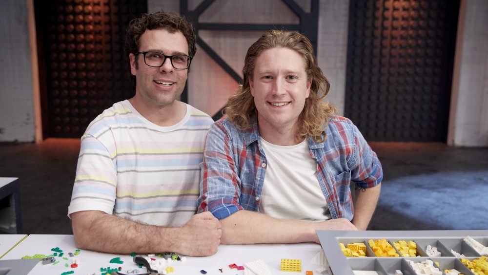 Trent and Josh on Lego Masters Series 2