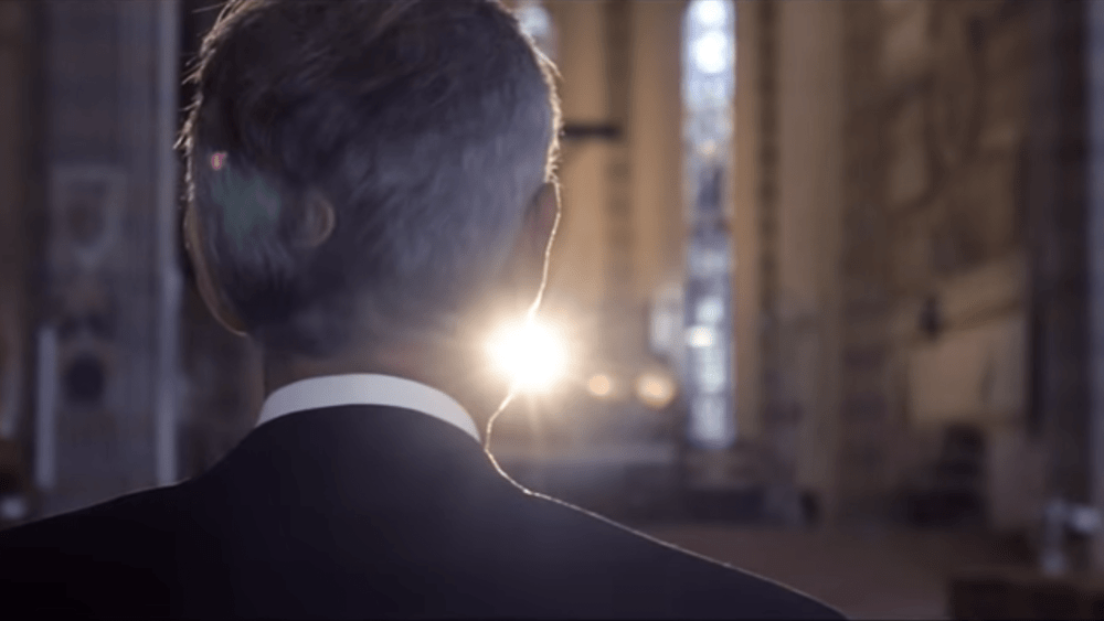 Opera star Andrea Bocelli will stream a solo performance in the Duomo cathedral of Milan on Easter Sunday via YouTube