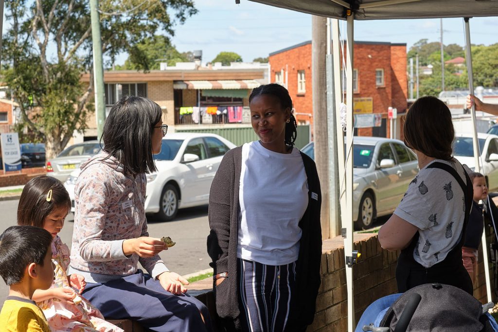 Members of St James Berala enjoy fellowship pre-lockdown