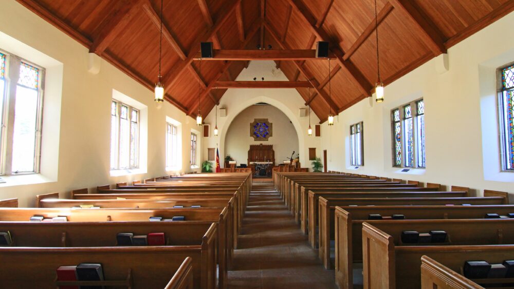 Empty church