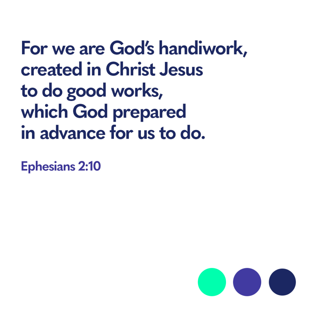 Bible verse Ephesians 2:10