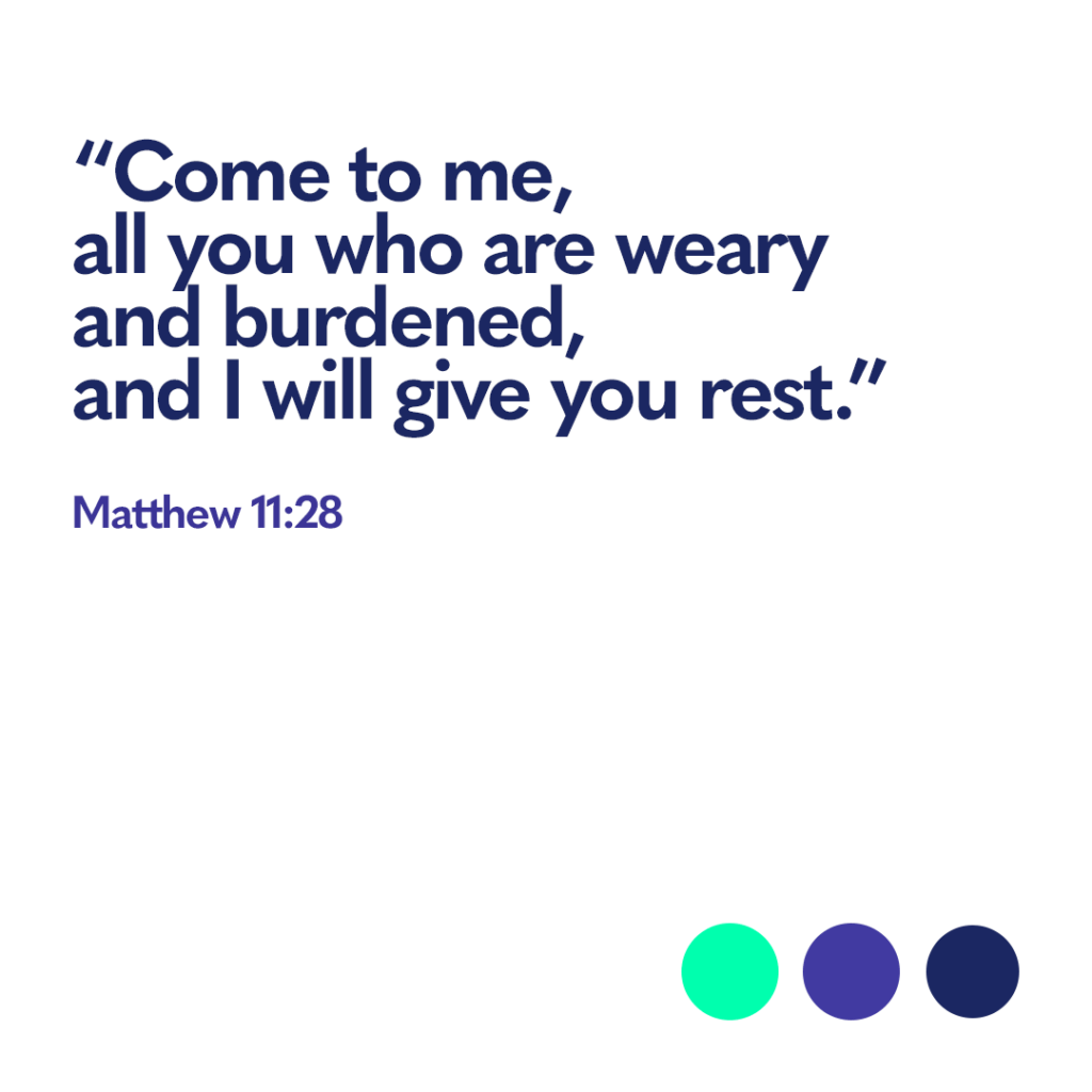 Bible verse Matthew 11:28