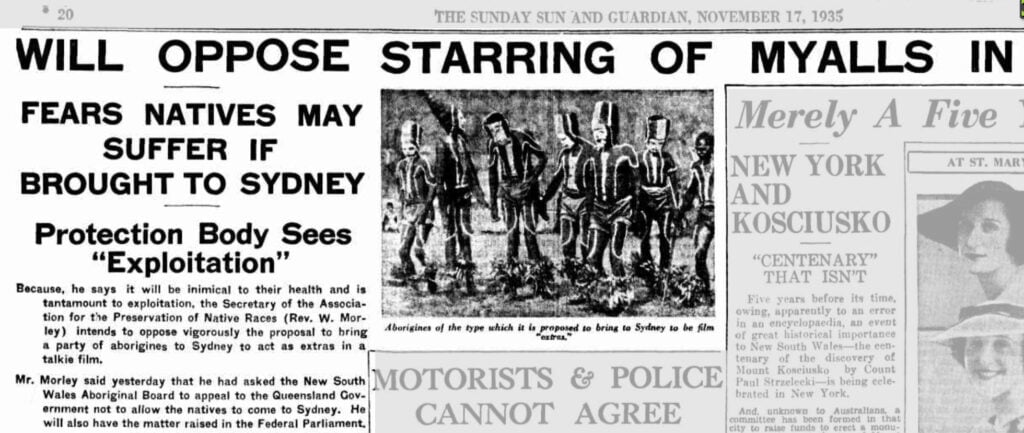 The Sun, Sydney - 17 November, 1935