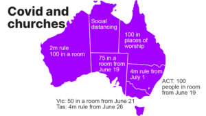 Map of Covid rules