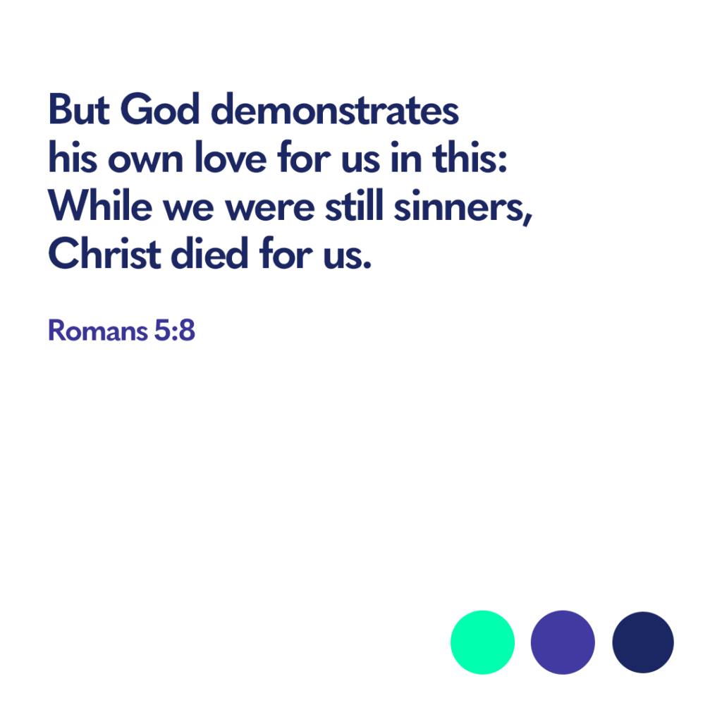 Bible verse Romans 5 8