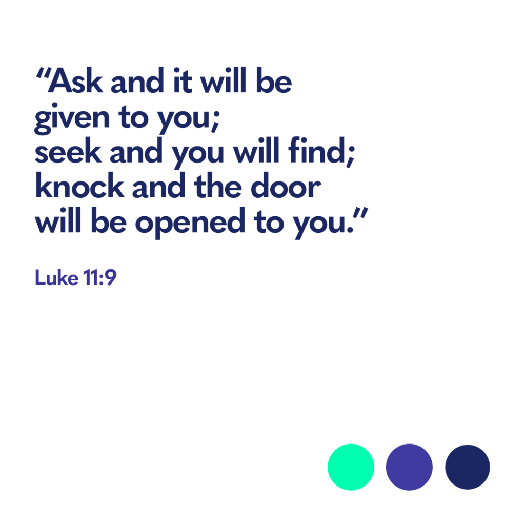 Bible verse Luke 11 9