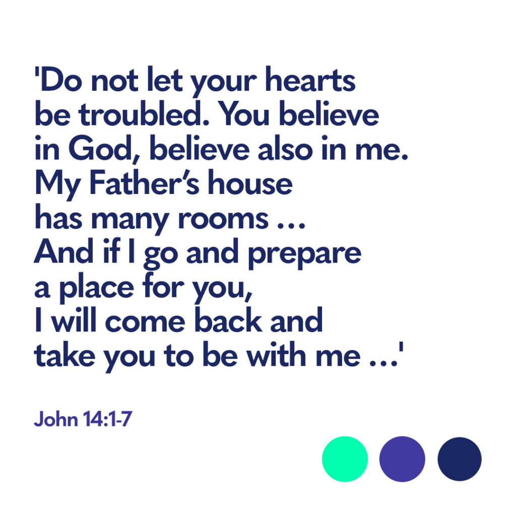 Bible verse John 14 1 7
