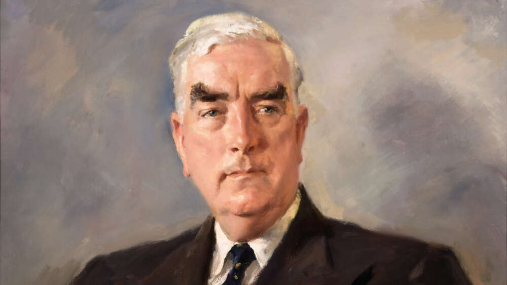 Official Portrait of Robert Menzies by Ivor Hele