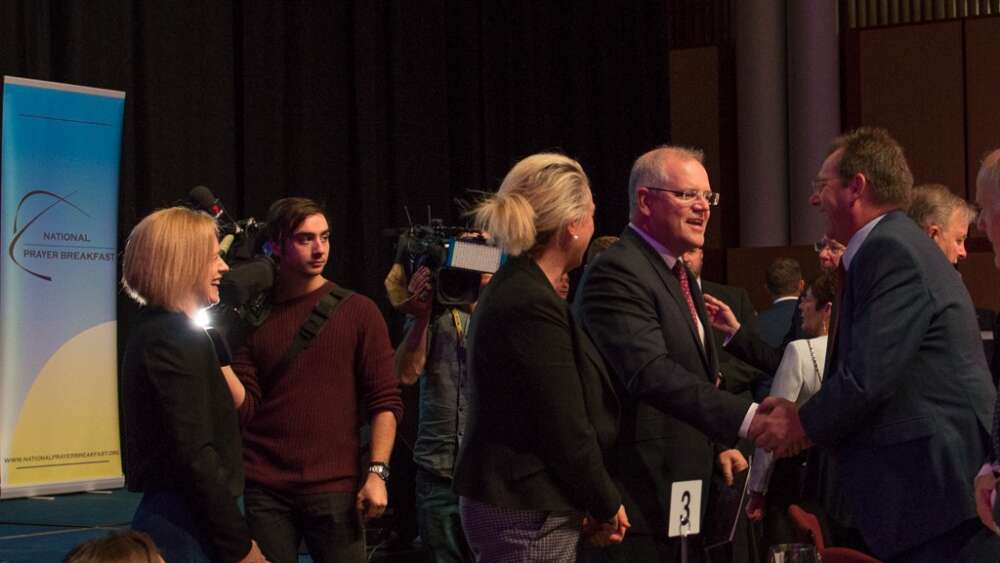 Prime Minister Scott Morrison at 2019 National Prayer Breakfast