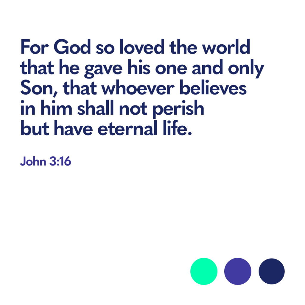 Bible verse John 3 16