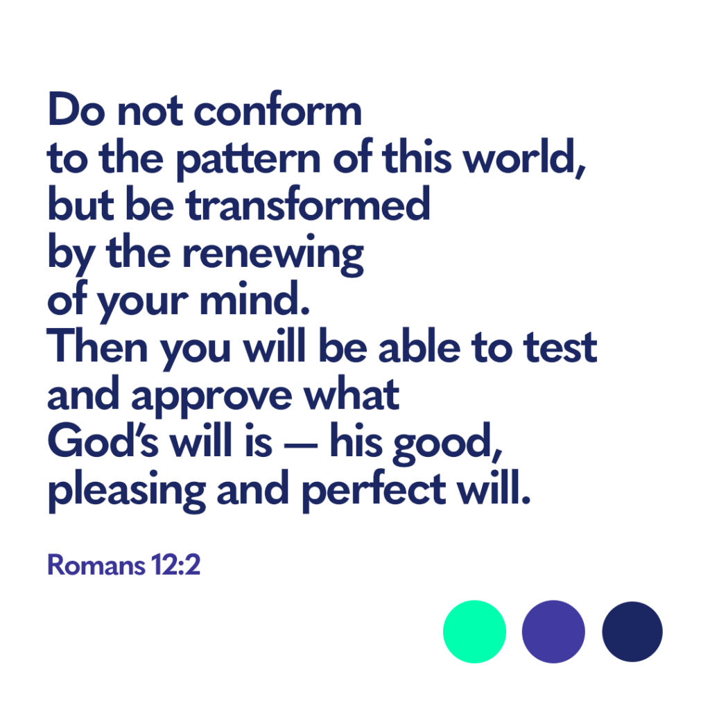 Bible verse Romans 12 2