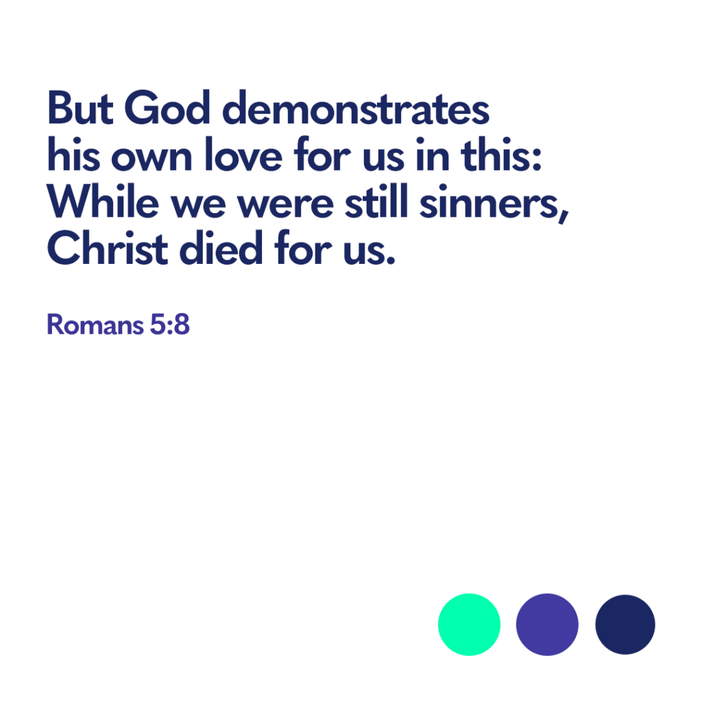 Bible verse Romans 5 8