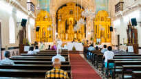 church service Goa India