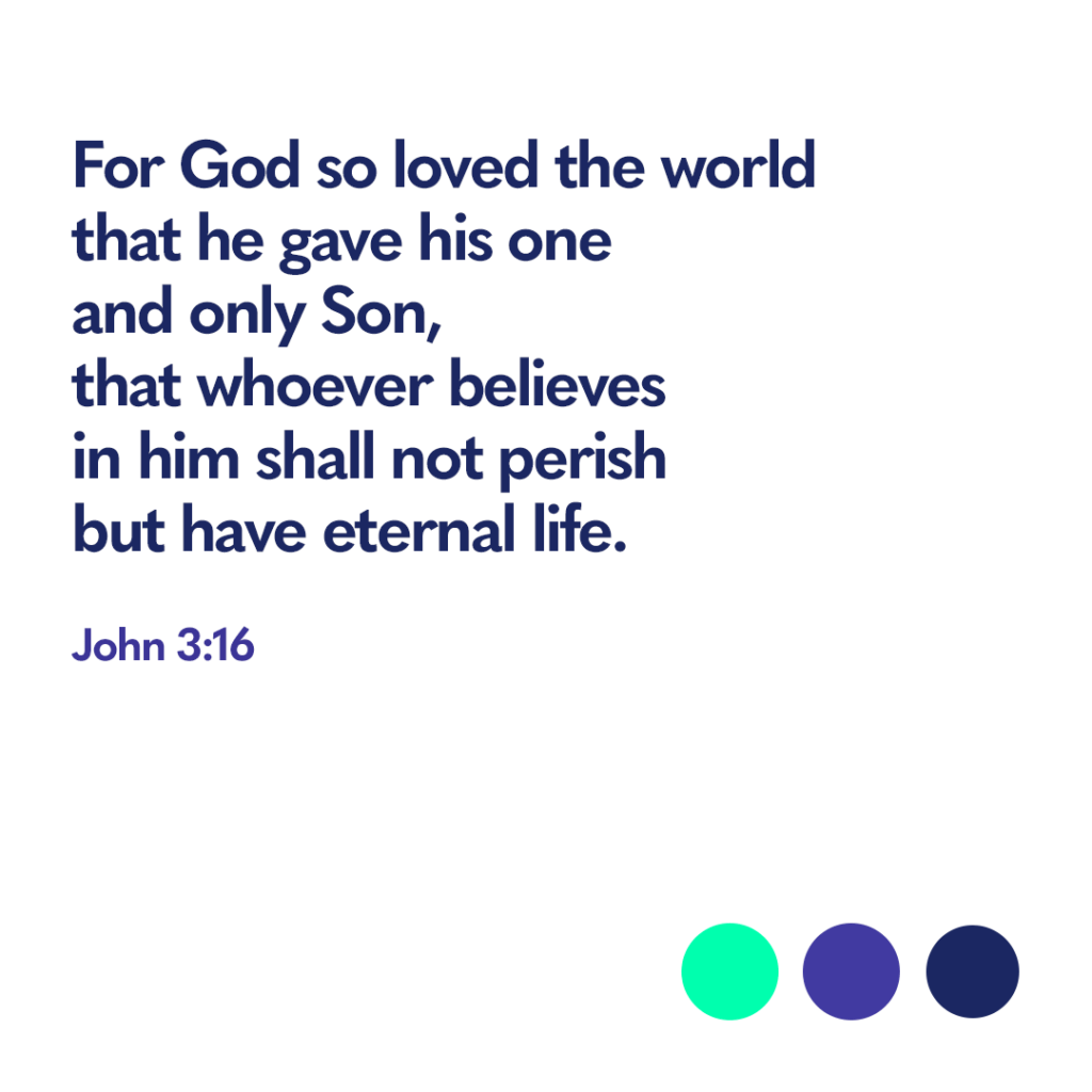 Bible verse John 3 16