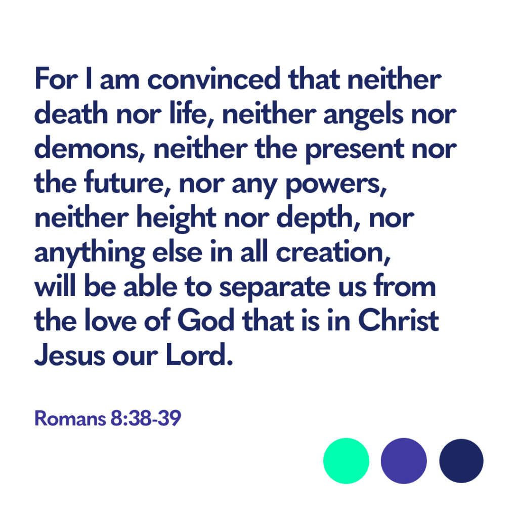 Bible verse Romans 8 38 39