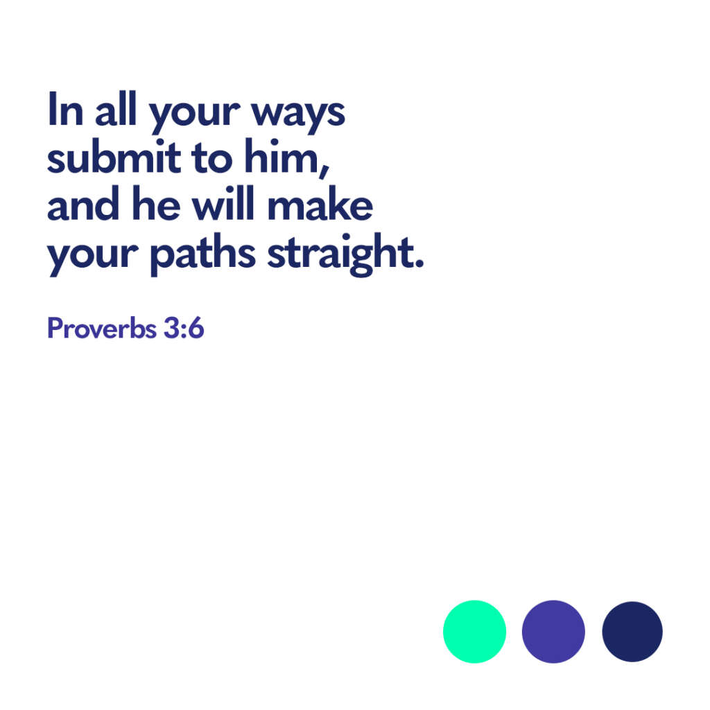 Bible verse proverbs 3 6