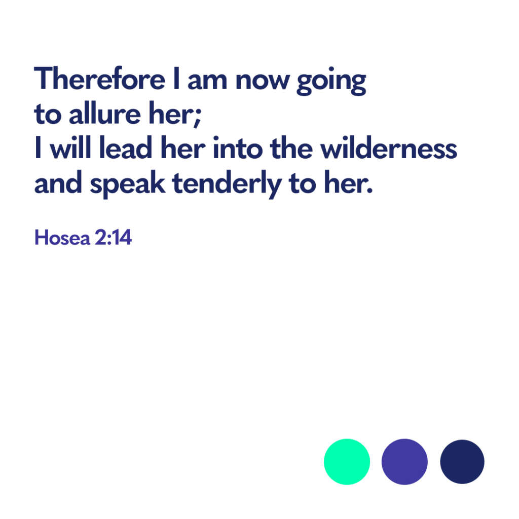 Bible verse Hosea 2 14