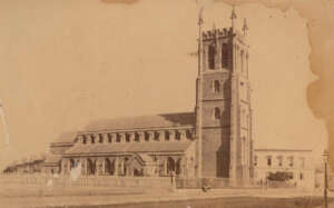 St Phillips Church in the 1860s