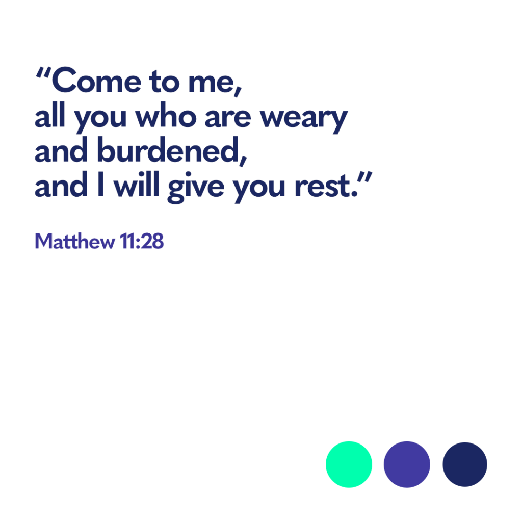 Bible verse Matthew 11 28