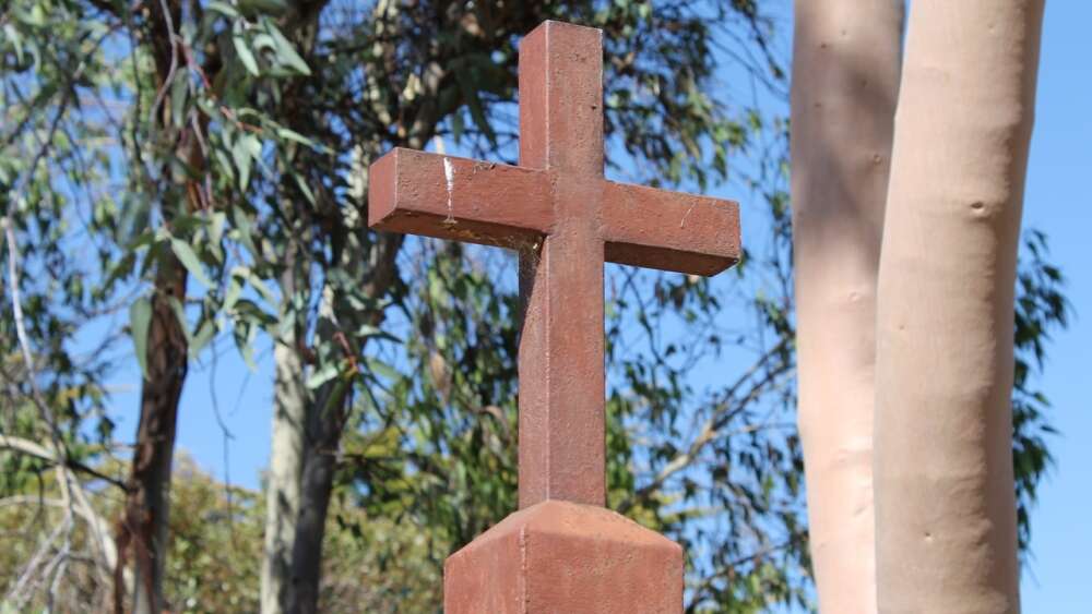 Australia Christian gum tree