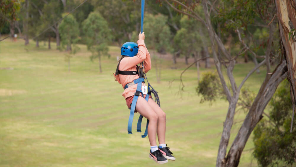 adventure camp Adelaide Hills