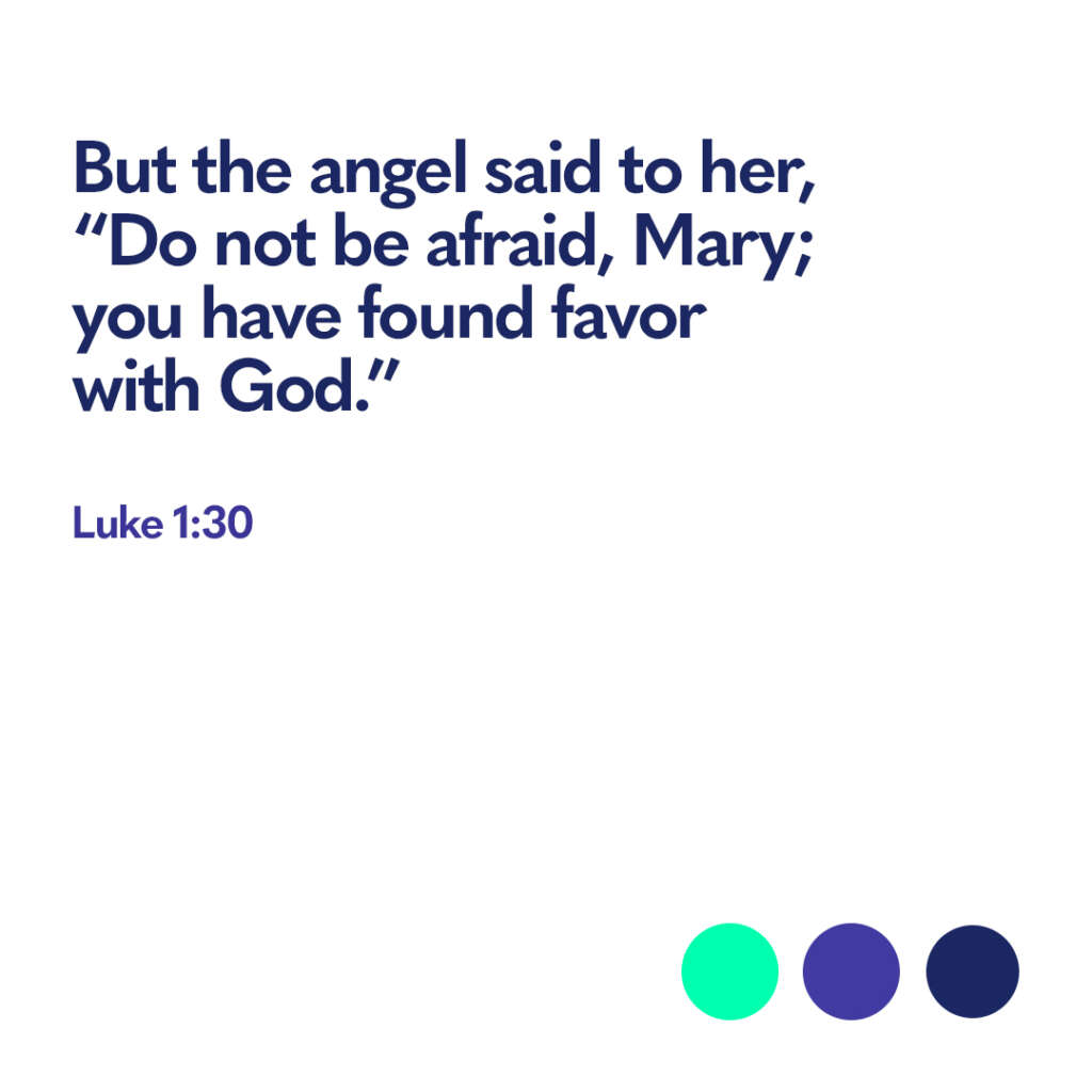 Bible verse Luke 1 30