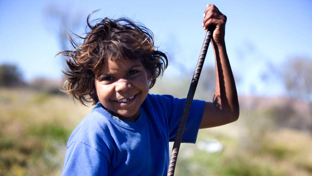 Aboriginal boy