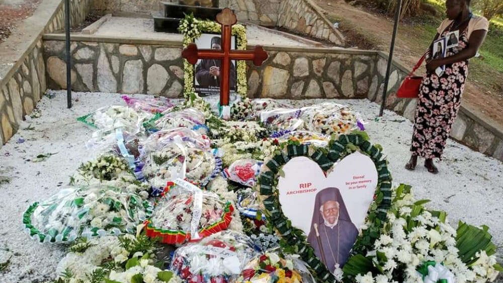 A Memorial for the late Orthodox Archbishop Jonah Lwanga, posted to the Orthodox Christian Youth Network - Uganda "ocynu" Facebook page.