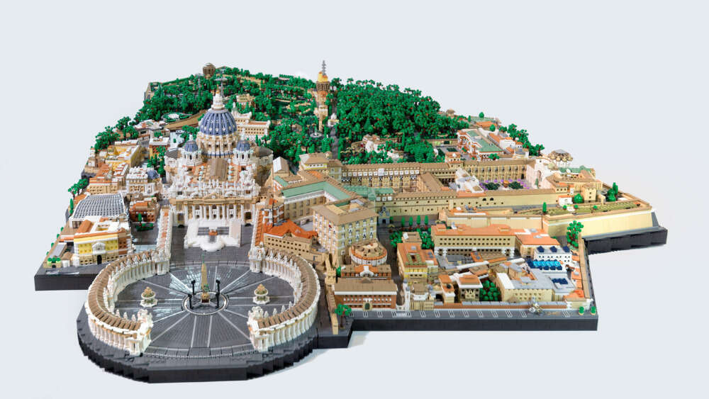 Vatican City LEGO model
