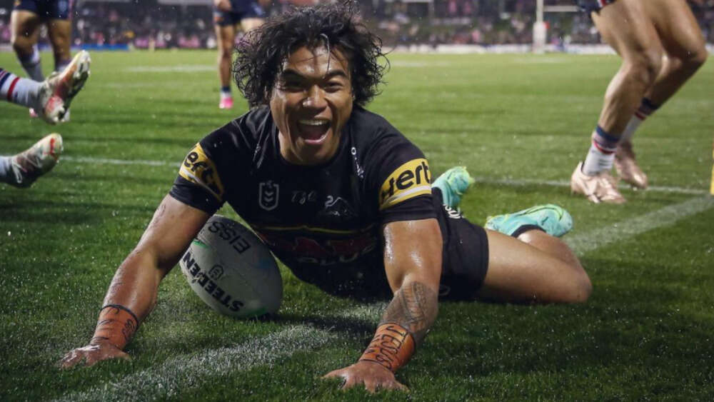 Brian To'o featured on Penrith Panther's instagram.