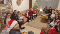 Josh's Bible study Christmas party