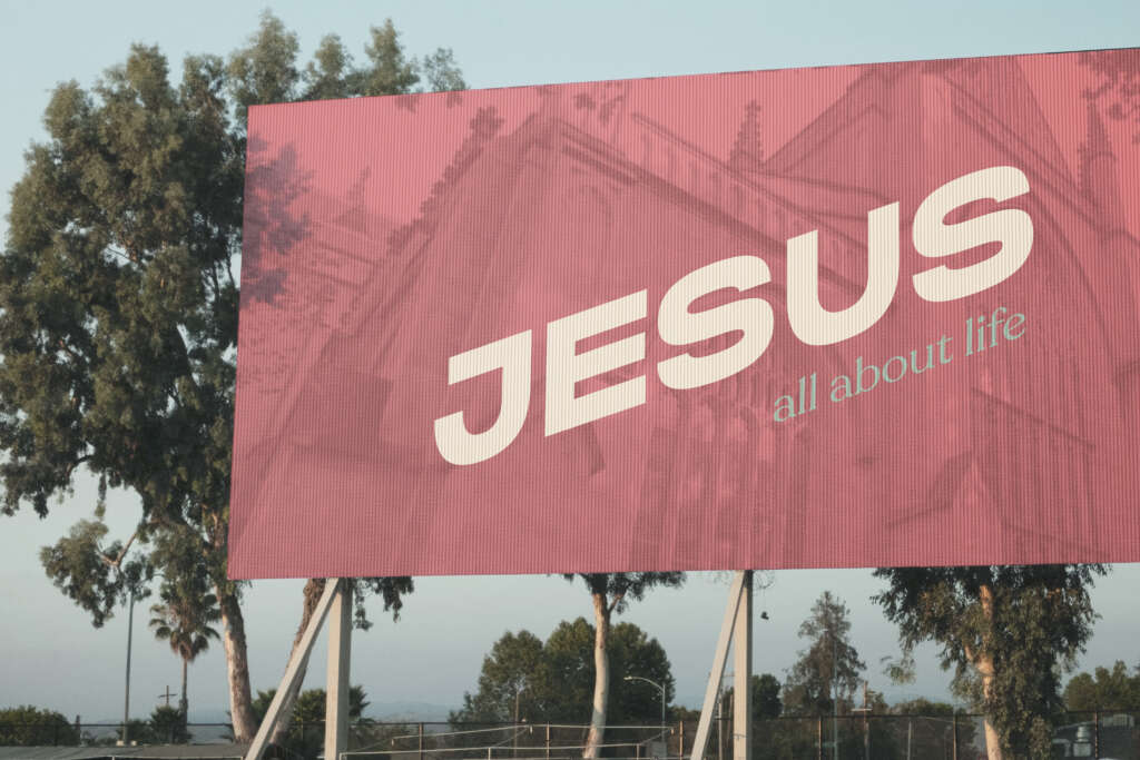 Billboard Mockup v2 | The pioneering campaign that brought Jesus into people's homes | The Paradise News