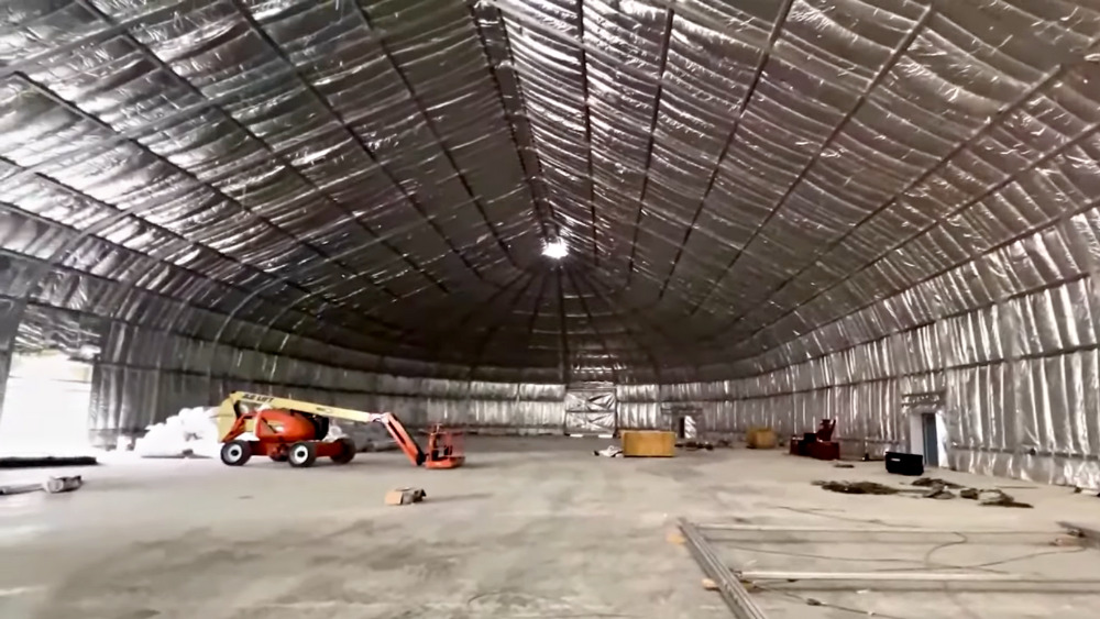 A 30,000 square-foot sound stage is part of the complex. Image: The Chosen's live stream Youtube.