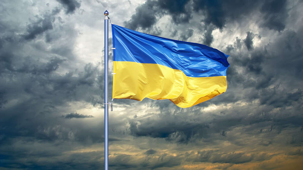 Ukrainian flag