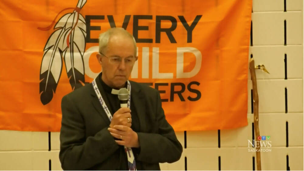Anglican Archbishop of Canterbury Justin Welby apologised for the church's role in 'turning a blind eye' to abuses suffered by survivors of Canada's residential school system while visiting James Smith Cree Nation in Saskatchewan.