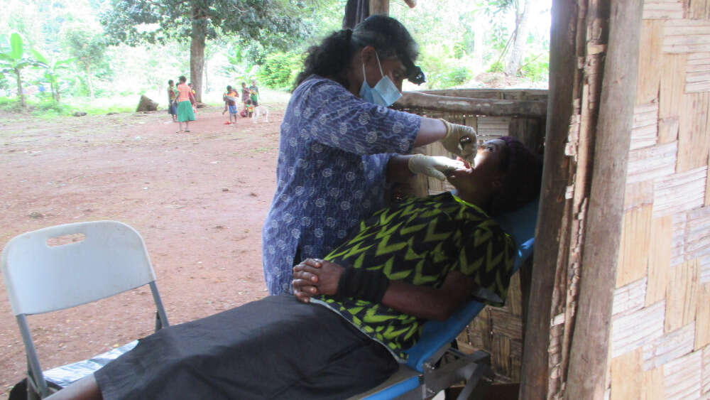 Dental care in remote PNG