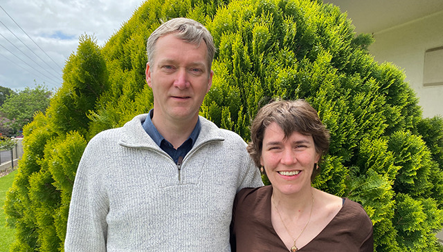 Jeroen and Diana Zwijnenburg