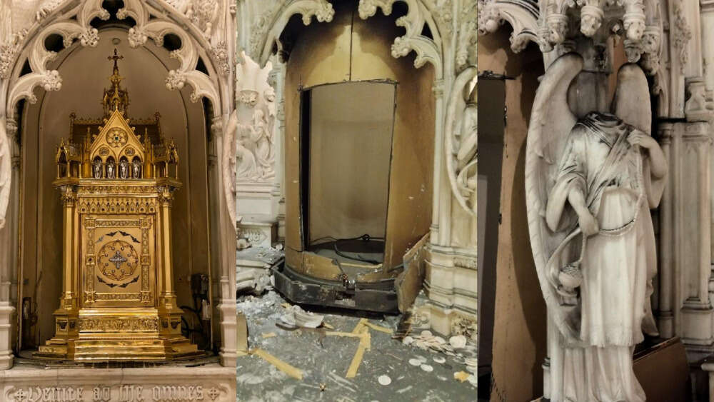 Golden tabernacle stolen from St Augustine Brooklyn
