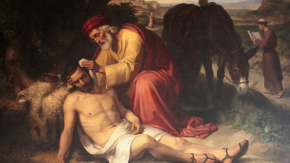 'El bon samarità' (1838), by de Pelegrí Clavé i Roquer