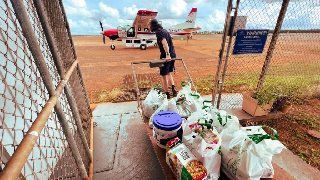 MAF delivers groceries