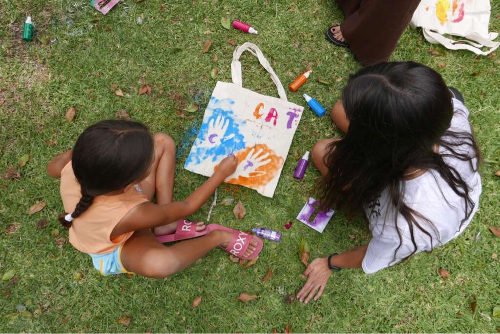 Kids enjoy an activity at Yamba's Holiday Bible Club