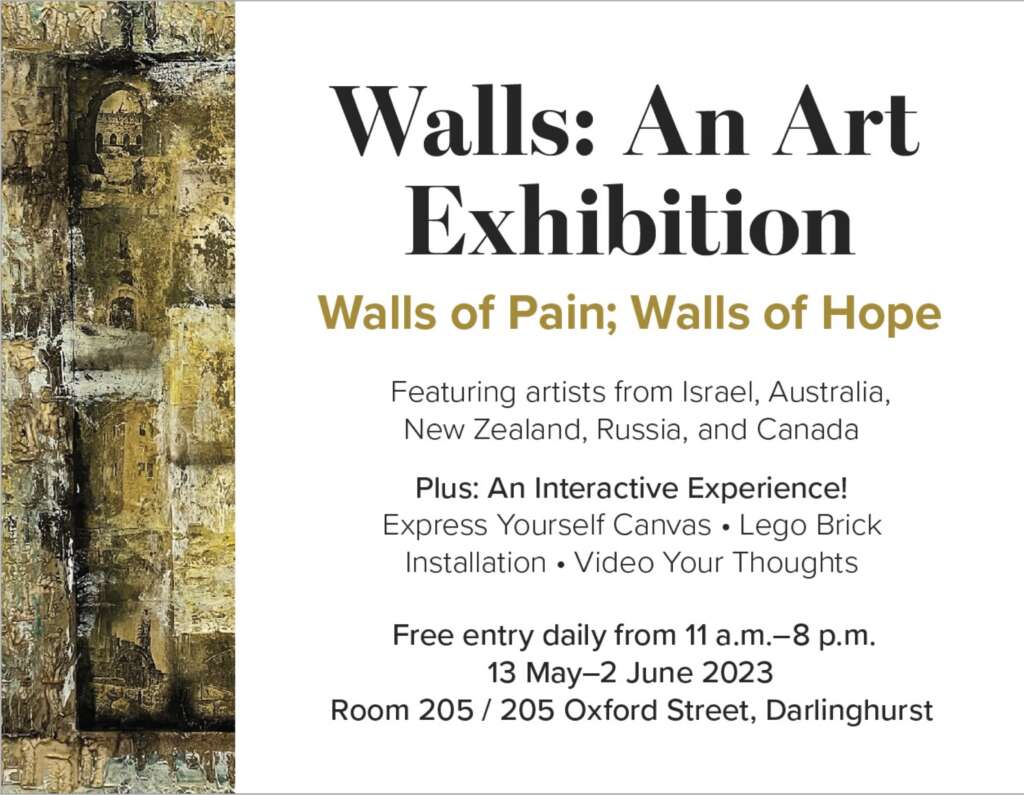 Walls art exhibition – Jews for Jesus