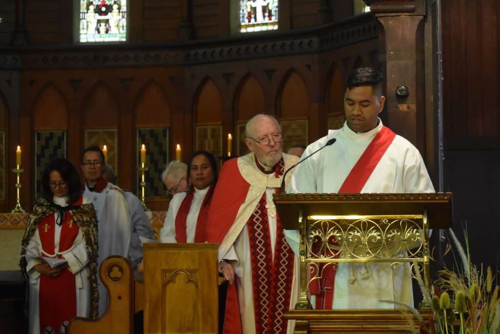 Maori Anglican service